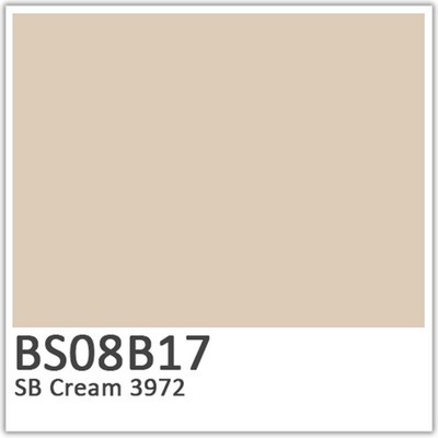 Polyester Gel-Coat - BS 08B17 Cream SB 3972