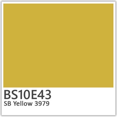 SB Yellow 3979 Polyester Flowcoat (BS 10E43)