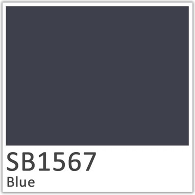 SB Blue 1567 Polyester Flowcoat