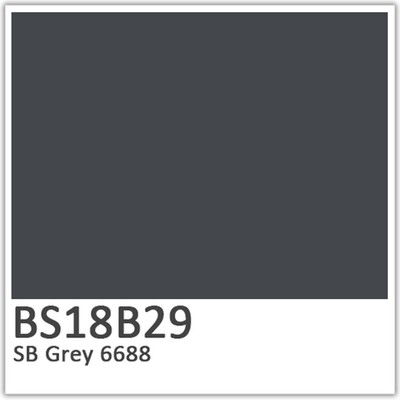 Polyester Gel-Coat - BS18B29 SB Grey 6688