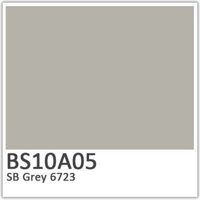 Polyester Flowcoat (BS10A05) SB Grey 6723