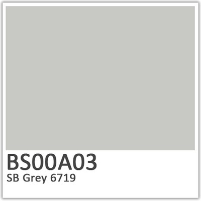 BS00A03 (GT) Polyester Pigment - SB Grey 6719