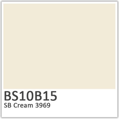 Cream SB 3969 Polyester Flowcoat (BS10B15)