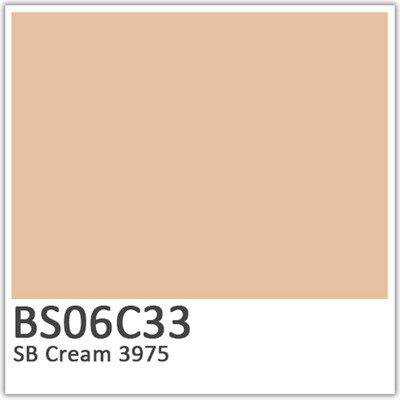 BS 06C33 (GT) - Polyester Pigment SB Cream 3975
