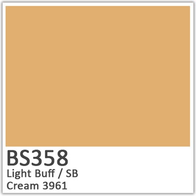 Light Buff SB 3961 Polyester Flowcoat (BS 358)