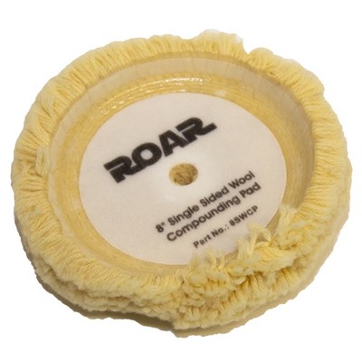 ROAR 8'' Single sided wool compounding pad