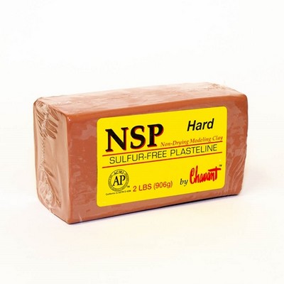 906g Chavant NSP Soft Sulfur-Free Plasteline Fine Art Clay 2lb Block 