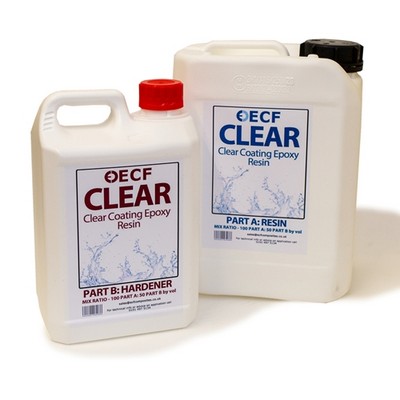 ECF CLEAR - Clear Coating Epoxy Resin - SLOW