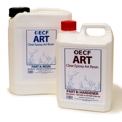 ECF ART - Clear Epoxy Art Resin - MEDIUM