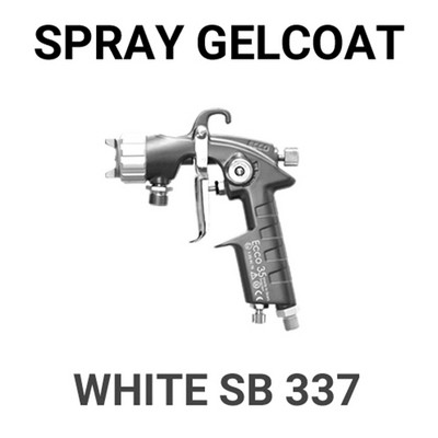 Scott Bader white 337 Spray Gelcoat LS 97pa (inc catalyst)
