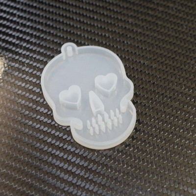 Silicone Mould - Skull Pendant