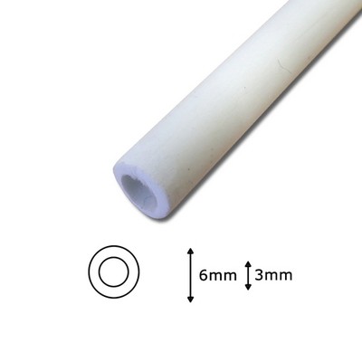 Polyester Glassfibre Tube - 6mm x 3mm
