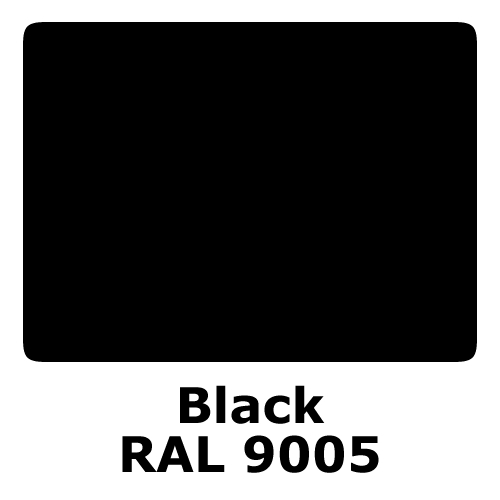 RAL 9005 - Jet Black