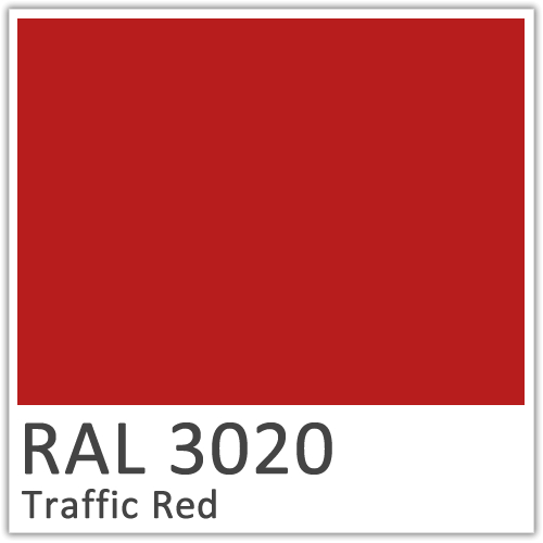 RAL 3020 Polyester Pigment - Traffic Red