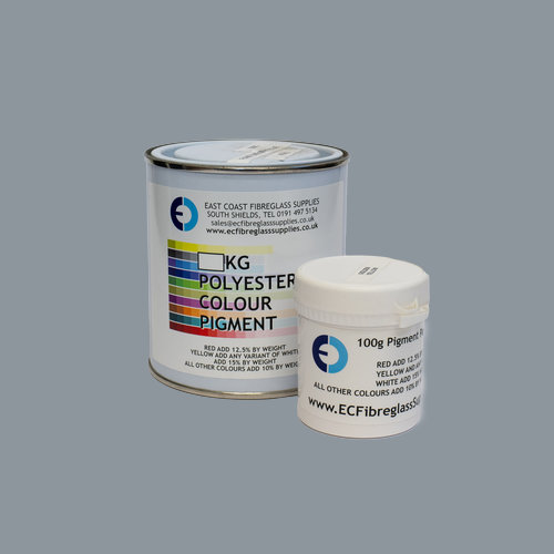 RAL 7001 (GT) Polyester Pigment - Silver Grey