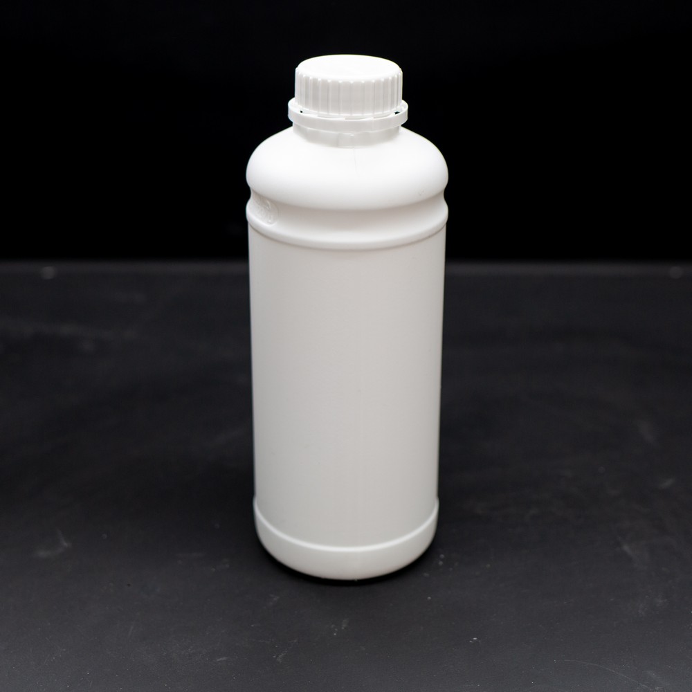 1 Litre Plastic White UN Approved Cylindrical Bottle 42mm Neck