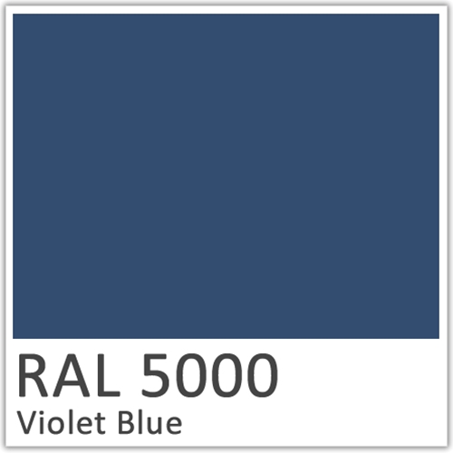 RAL 5000 Violet Blue Polyester Flowcoat