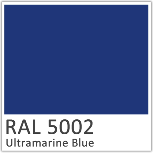 RAL 5002 Ultra Marine Blue Polyester Flowcoat