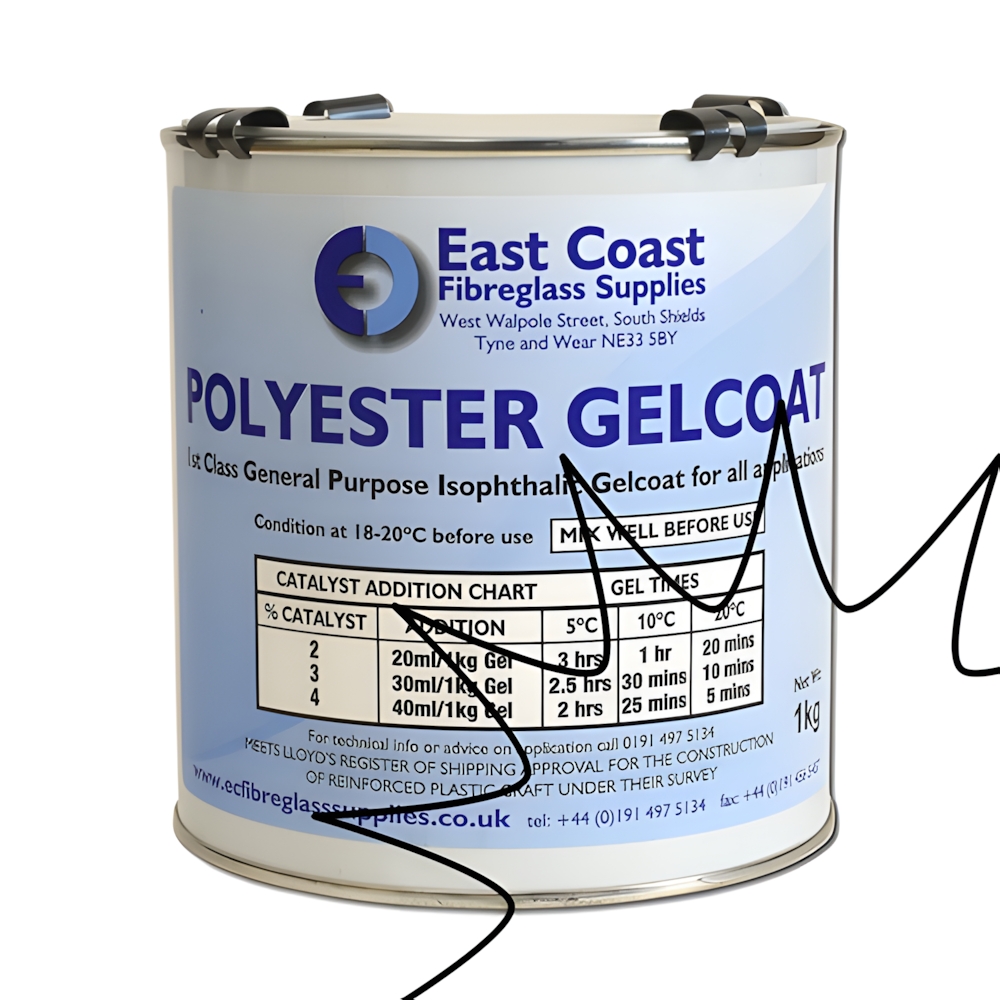 65PA CLEAR Polyester GelCoat (inclusive of catalyst)
