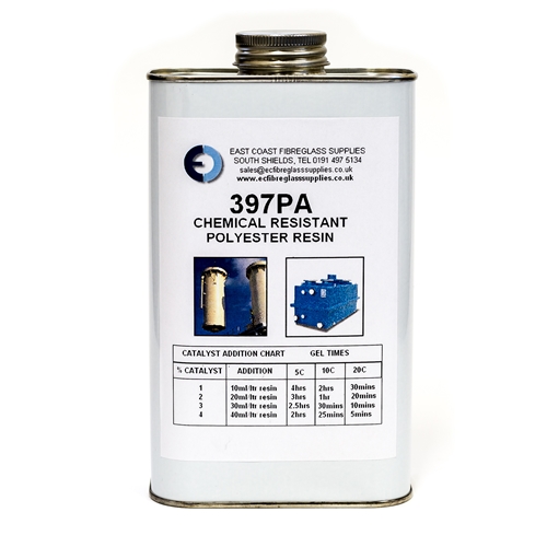 Chemical & Heat resistant Resin (including catalyst) 397PA