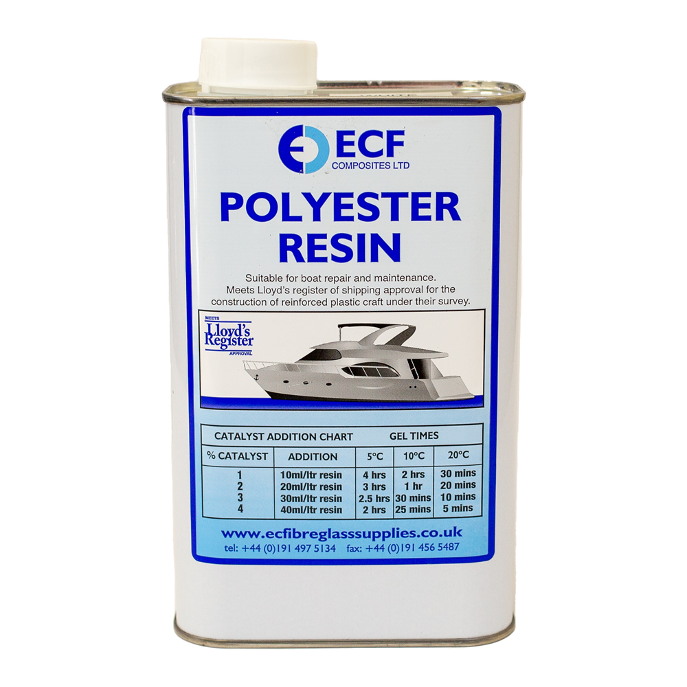 Lloyd's approved Polyester Resin (inc catalyst) Crystic 2-446 PA