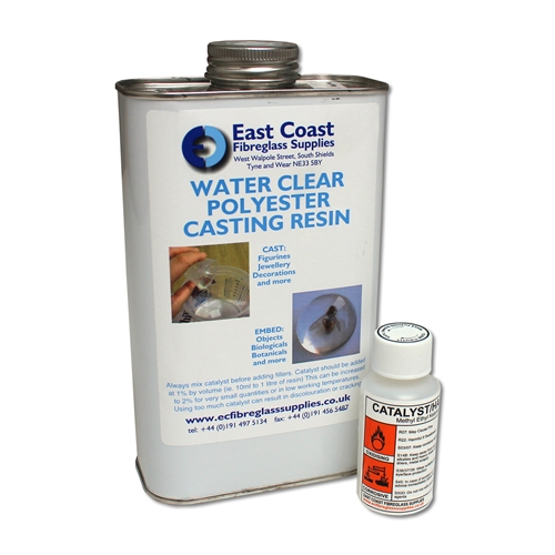 Water Clear Casting Resin - inc catalyst