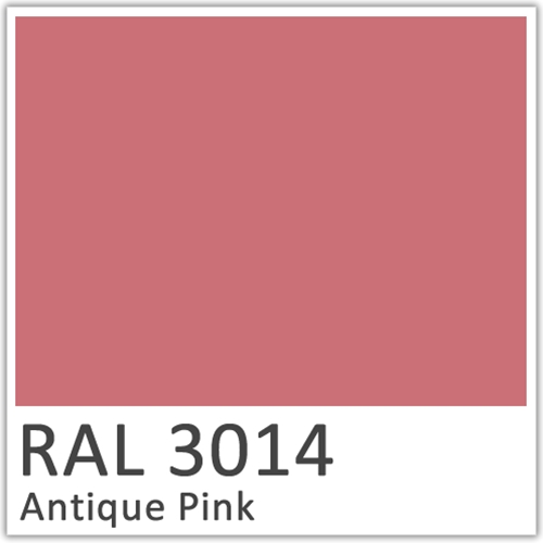 RAL 3014 Antique Pink Polyester Flowcoat