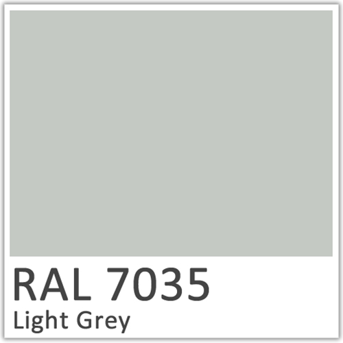 RAL 7035 Light Grey Polyester Flowcoat