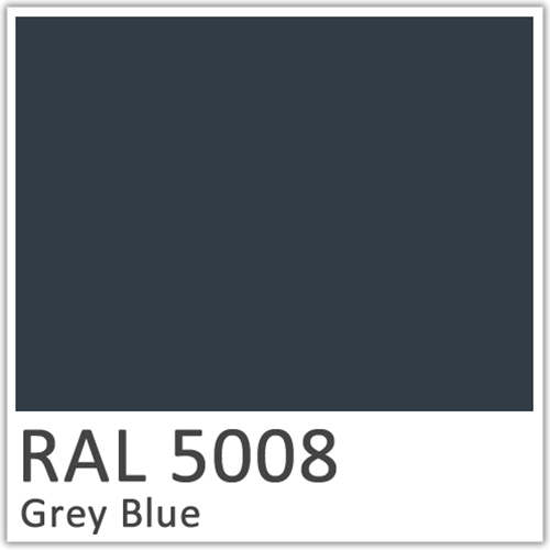 RAL 5008 Grey Blue Polyester Flowcoat