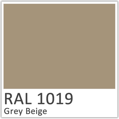 RAL 1019 Grey Beige Polyester Flowcoat