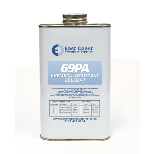 69 PA Chemical Resistant gelcoat