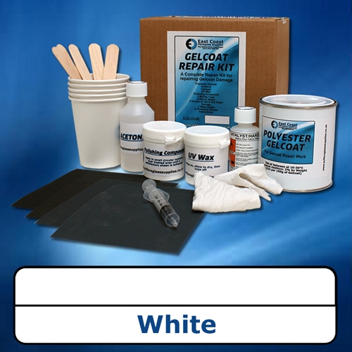 Gelcoat Repair Kit 1 - White