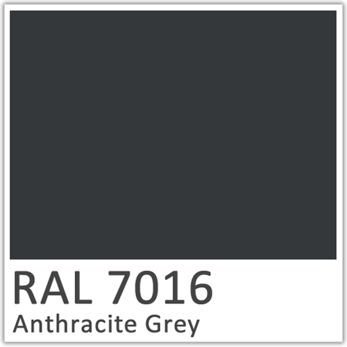 RAL 7016 Anthracite Grey Polyester Flowcoat