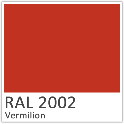 RAL 2002 Polyester Pigment - Vermillon