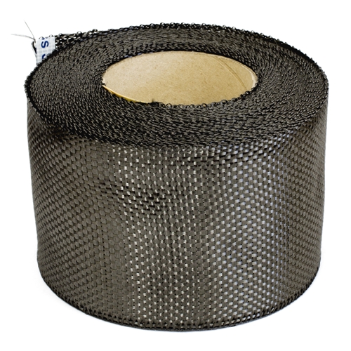 100mm Carbon Fibre plain weave tape - 240g.