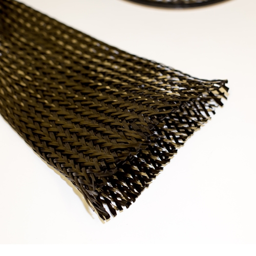 Braided Carbon Fibre Tube / Sleeve - 24K 50-200 mm