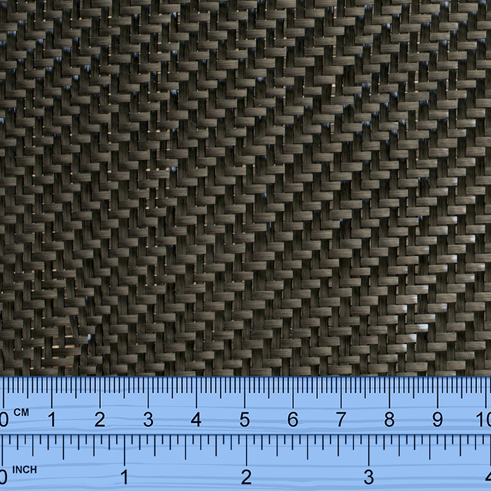 Carbon Fibre 210g 2x2 twill weave - 1 mt width