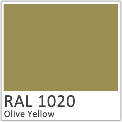 RAL 1020 Olive Yellow Polyester Flowcoat