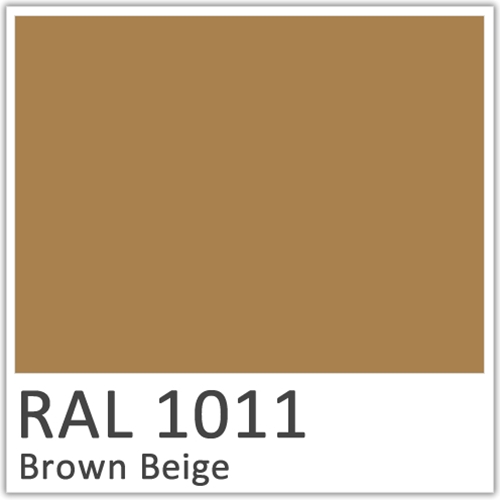 RAL 1011 Brown Beige Polyester Flowcoat