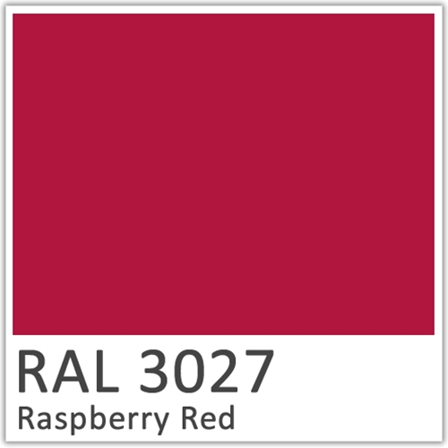 RAL 3027 Raspberry Red Polyester Flowcoat