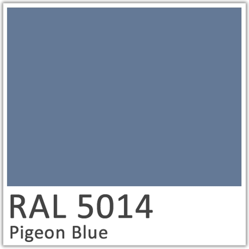 RAL 5014 Pigeon Blue Polyester Flowcoat