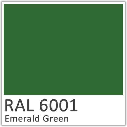RAL 6001 Emerald Green Polyester Flowcoat