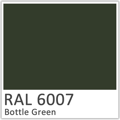 RAL 6007 Bottle Green Polyester Flowcoat