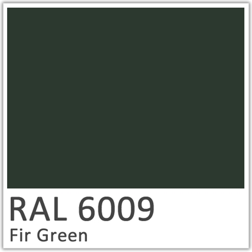 RAL 6009 Fir Green Polyester Flowcoat