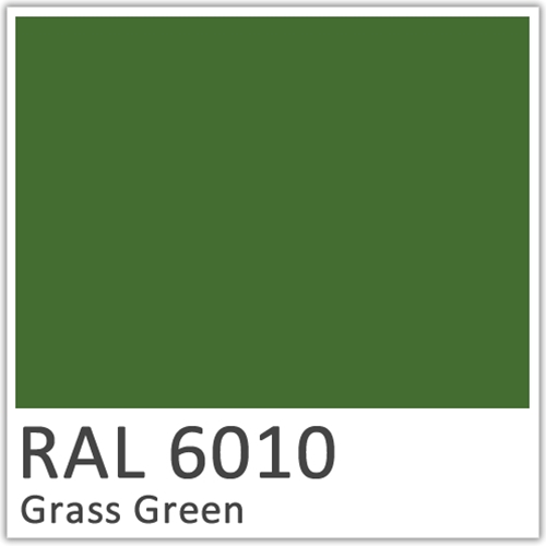 RAL 6010 Grass Green Polyester Flowcoat
