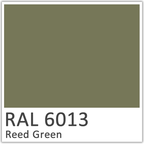 RAL 6013 Reed Green Polyester Flowcoat