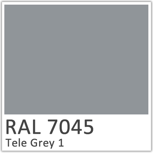 RAL 7045 Telegrey 1 Polyester Flowcoat
