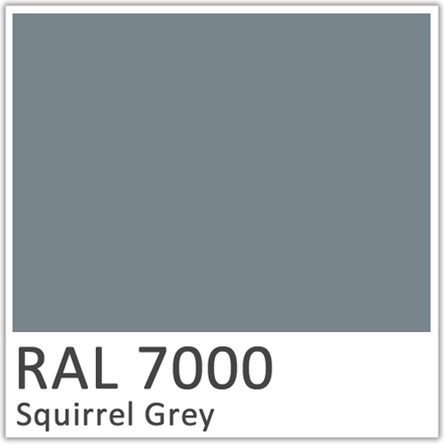 RAL 7000 Squirrel Grey Polyester Flow-coat