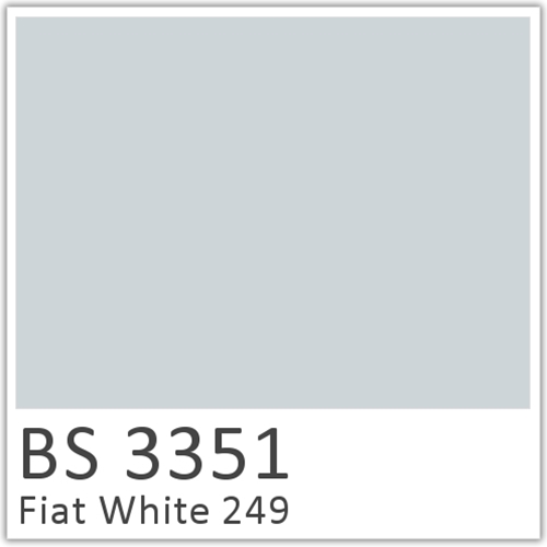 Polyester Gel-Coat - BS 3351 Fiat White 249