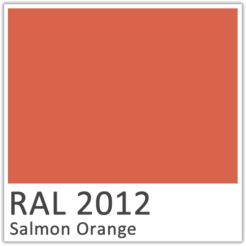 RAL 2012 (GT) Polyester Pigment - Salmon Orange